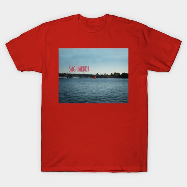 Sag Harbor-North Haven Bridge T-Shirt by Degroom